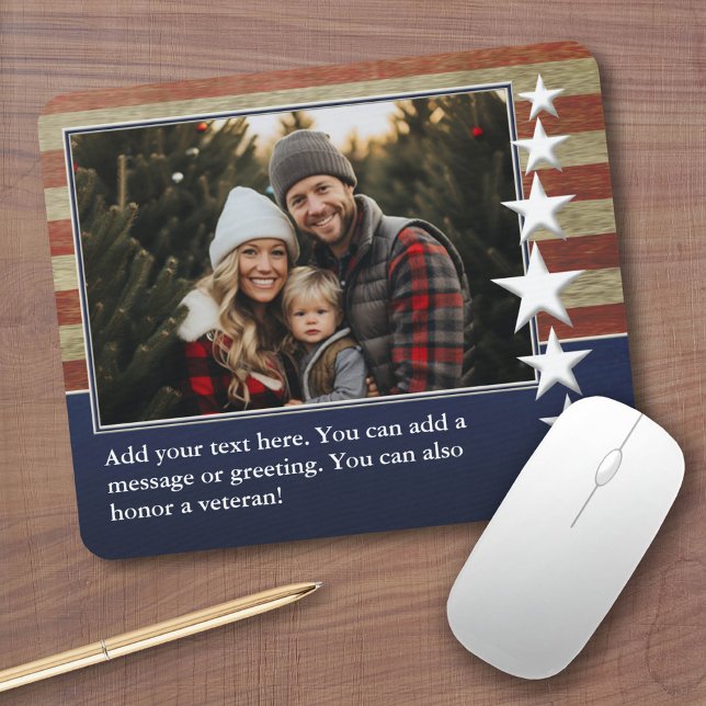 Tapis De Souris mousepad patriotique (Custom Mousepad)