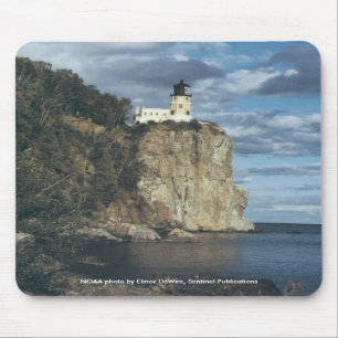 Tapis De Souris Mousepad/phare fendu roche du Minnesota