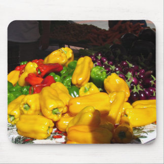 Tapis De Souris Mousepad - Piments de couleur vive