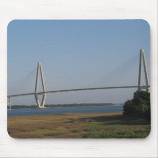Tapis De Souris Mousepad pittoresque de pont de port