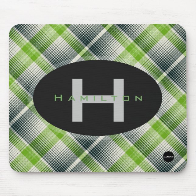 Tapis De Souris Mousepad plaid - HAMbyWG (Devant)