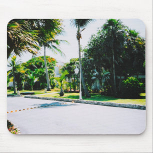 Tapis De Souris mousepad point de vue tropical