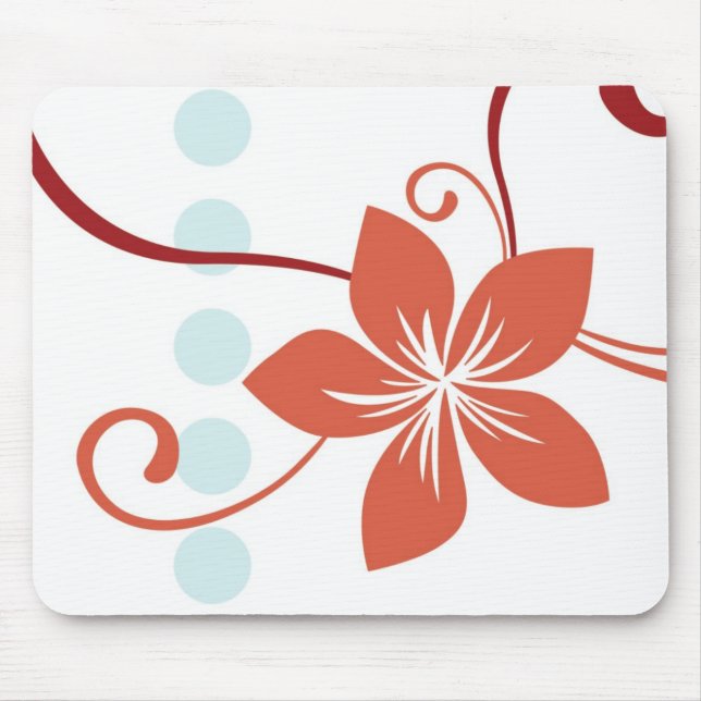 Tapis De Souris Mousepad polynésien moderne (Devant)