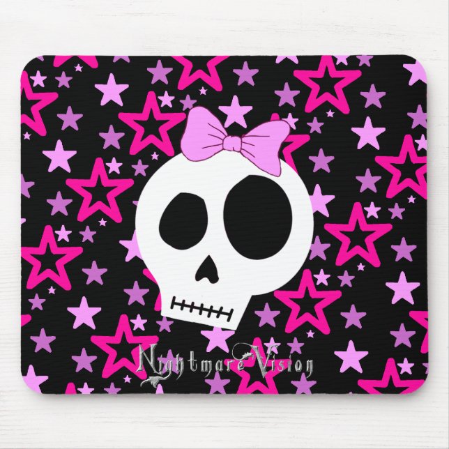 Tapis De Souris Mousepad punk étoilé (Devant)