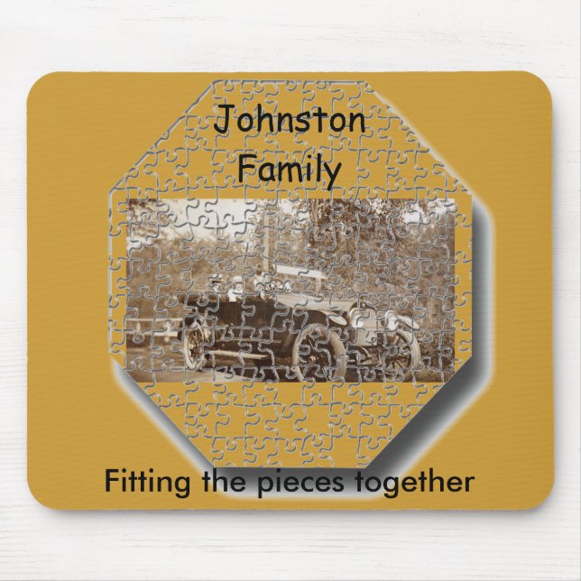 Tapis De Souris Mousepad - Raccord les pièces (Devant)