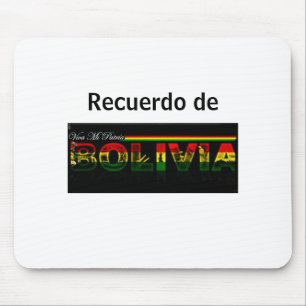 Tapis De Souris Mousepad recuerdo de Bolivie