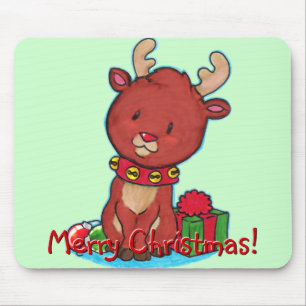 Tapis De Souris Mousepad, renne de bébé