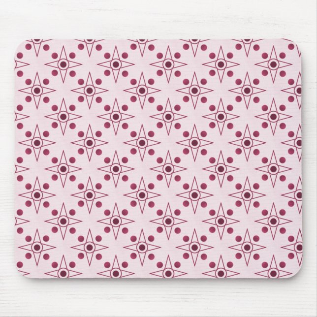 Tapis De Souris Mousepad rétro-métrique Fuchsia (Devant)