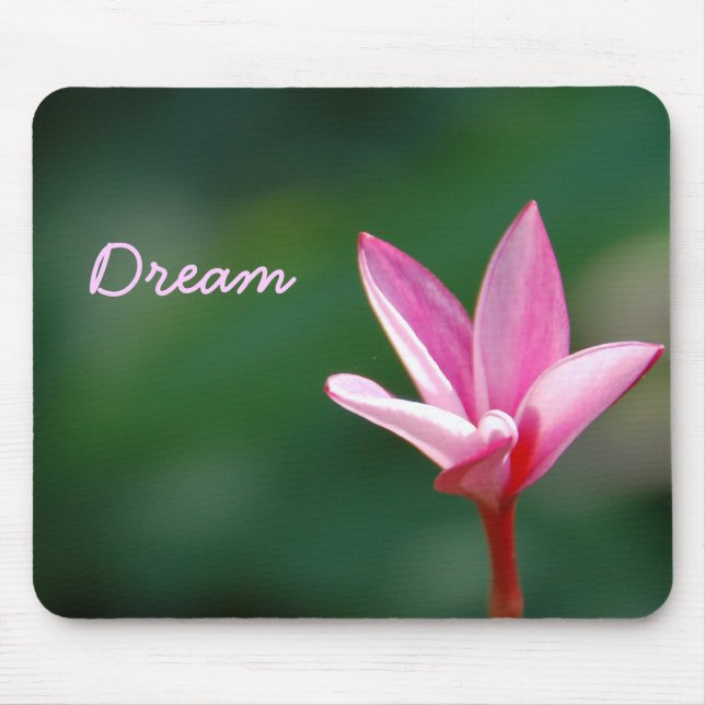 Tapis De Souris Mousepad rêveur rose (Devant)