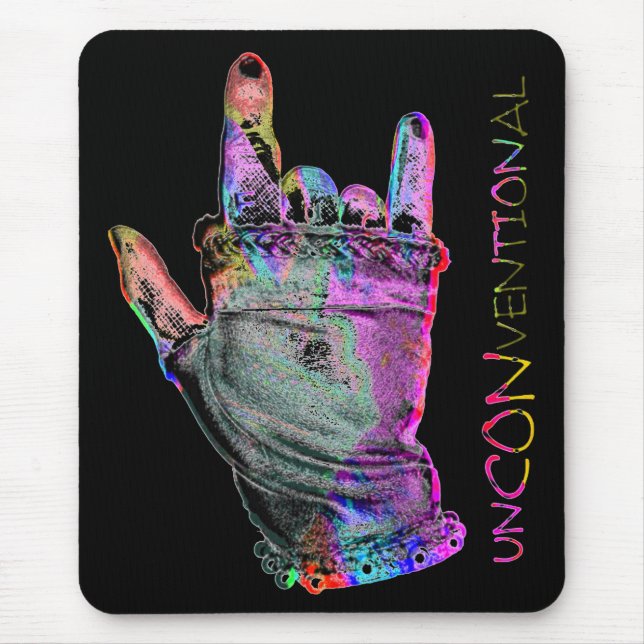 Tapis De Souris Mousepad Rock non conventionnel (Devant)