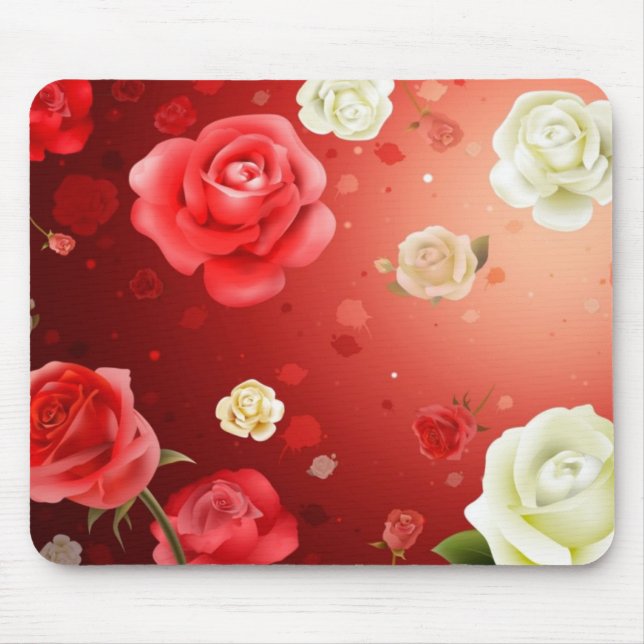 Tapis De Souris Mousepad rose (Devant)