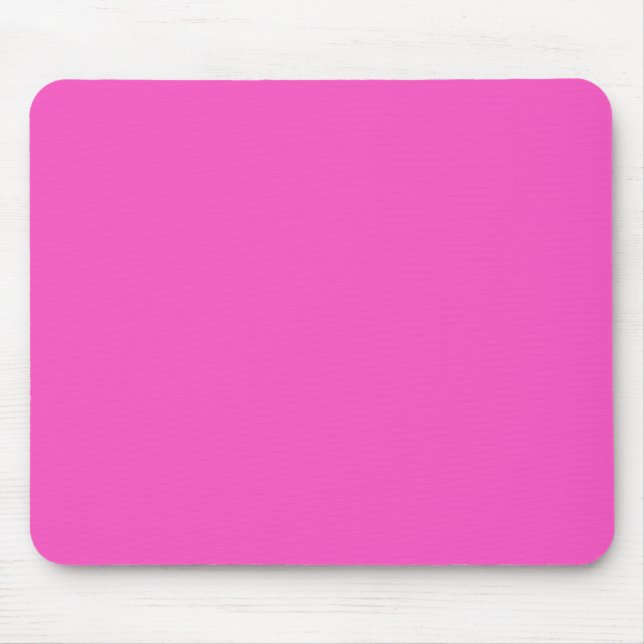Tapis De Souris Mousepad rose chaud (Devant)