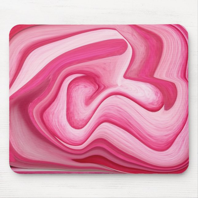 Tapis De Souris mousepad rose de remous (Devant)