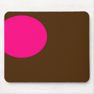 Tapis De Souris mousepad rose et brun