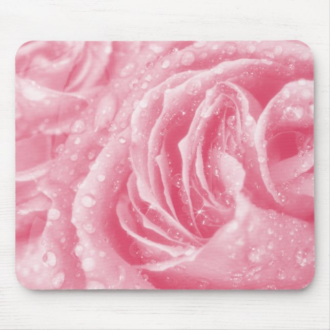 Tapis De Souris Mousepad rose étincelante (Devant)