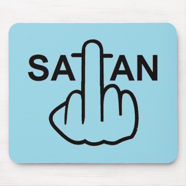 Tapis De Souris Mousepad Satan Flip (Devant)