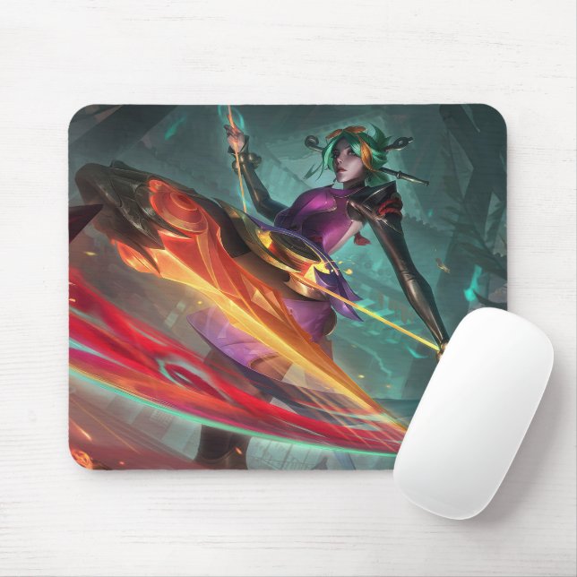 Tapis De Souris Mousepad Shadow Gaming en acier | Pad lame de préc (Avec souris)