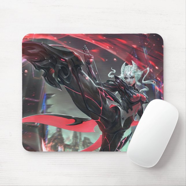 Tapis De Souris Mousepad Shadow Gaming en acier | Pad lame de préc (Avec souris)