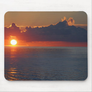 Tapis De Souris Mousepad Sunset de l'océan Pacifique