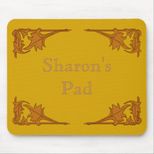 Tapis De Souris Mousepad - Supports feuillus