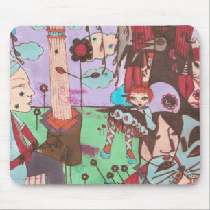 Tapis De Souris mousepad surréaliste de faustine