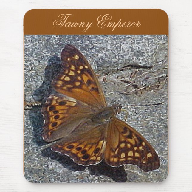 Tapis De Souris Mousepad Tawny Empereur Papillon (Devant)
