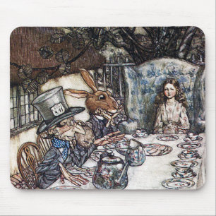 Tapis De Souris Mousepad : Thé fou de chapelier - Rackham