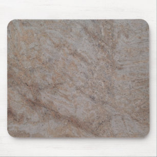 Tapis De Souris Mousepad tourbé de marbre Brown
