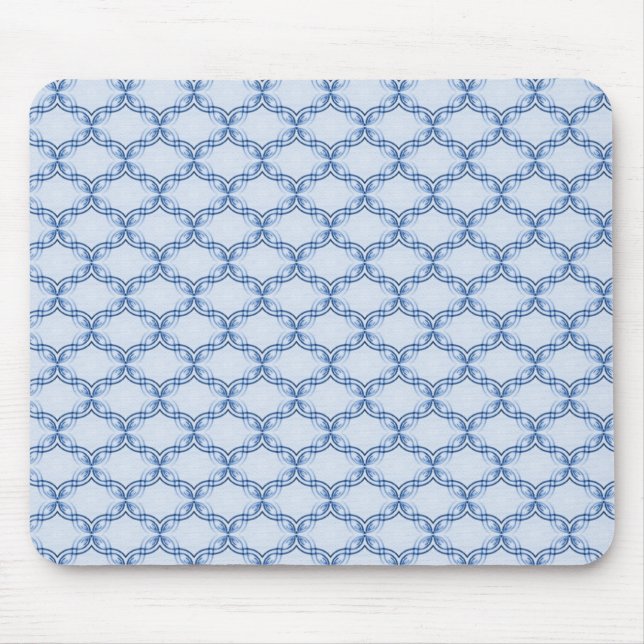 Tapis De Souris Mousepad tout simplement glamour, bleu de Cornflow (Devant)