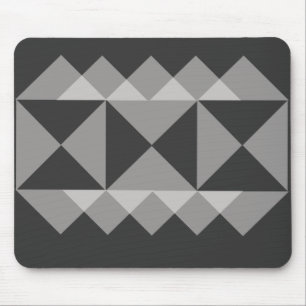 Tapis De Souris Mousepad - Triangle Motif dans votre couleur