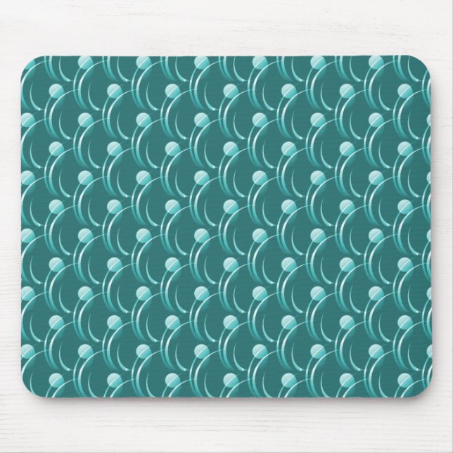 Tapis De Souris Mousepad turquoise Fancy (Devant)