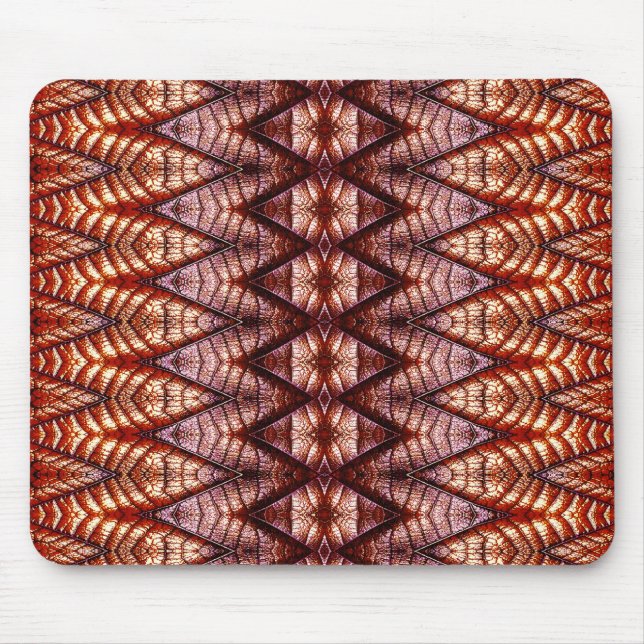 Tapis De Souris Mousepad, Une élégante texture rouge design classi (Devant)