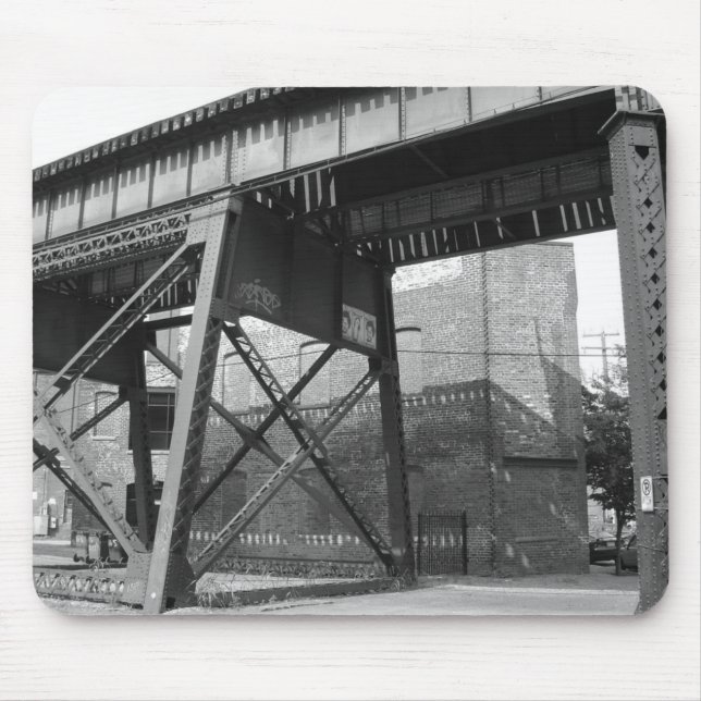 Tapis De Souris Mousepad urbain de train (Devant)