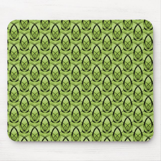 Tapis De Souris Mousepad vert olive (Devant)