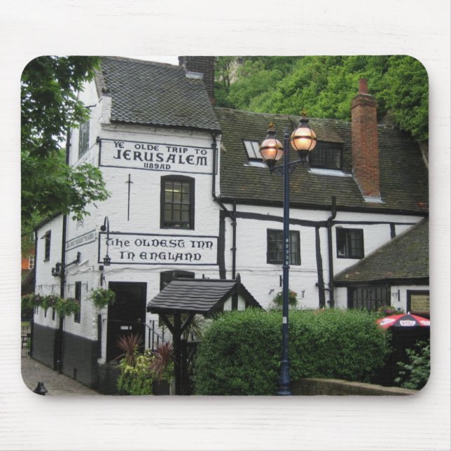 Tapis De Souris Mousepad : Vieux Pub anglais (Devant)
