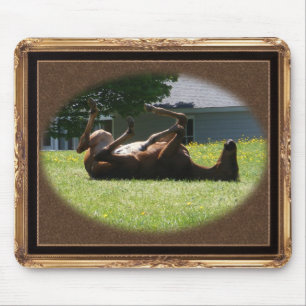 Tapis De Souris Mousepad vif de ~ de poulain