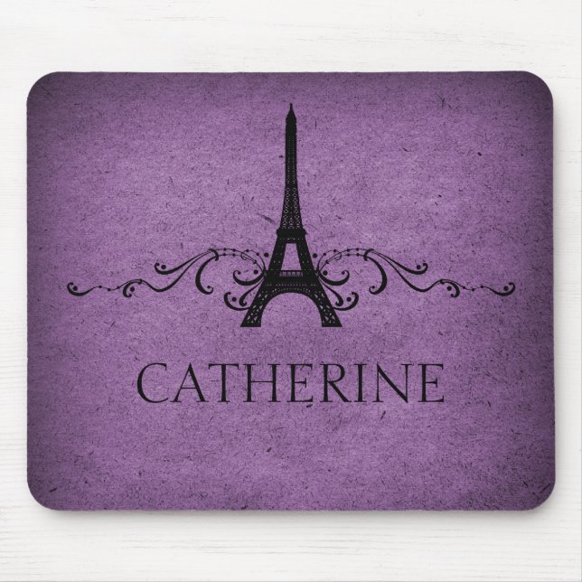 Tapis De Souris Mousepad vintage, pourpre (Devant)