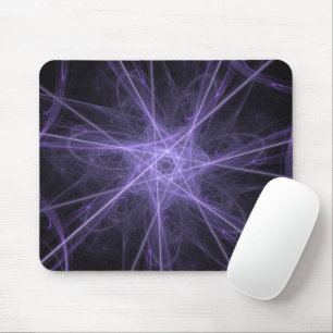 Tapis De Souris Mousepad violet fractal