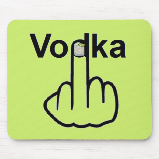 Tapis De Souris Mousepad Vodka Flip (Devant)