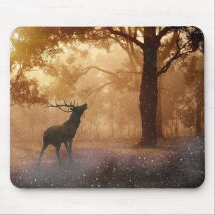 Tapis De Souris Mousepad with Deer / Mousepad Hirsch