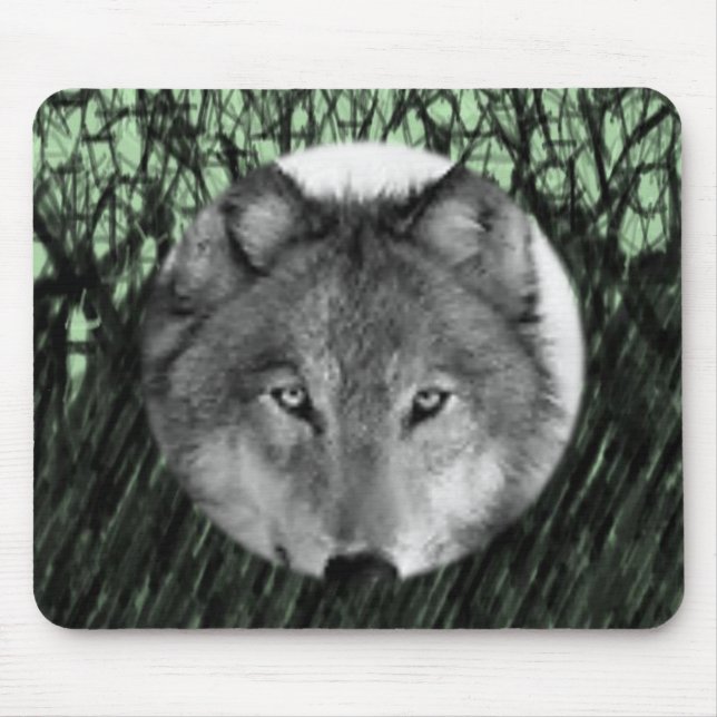 Tapis De Souris Mousepad Wolf (Devant)