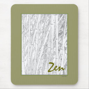 Tapis De Souris Mousepad 'Zen Bamboo'