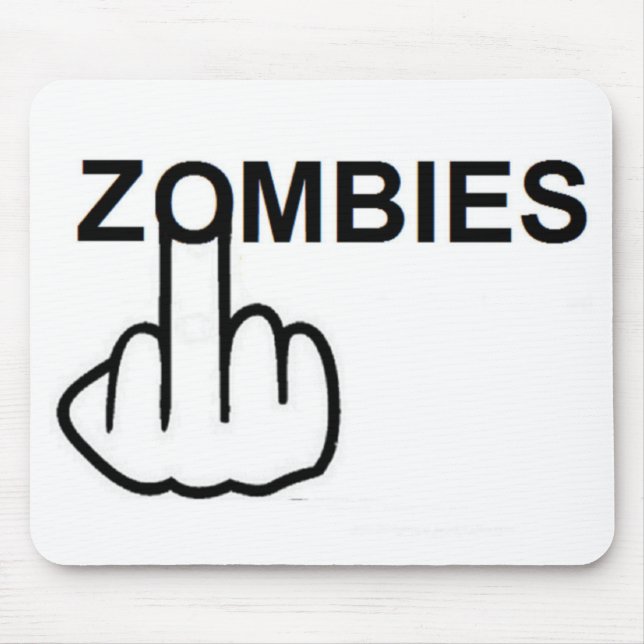 Tapis De Souris Mousepad Zombies Flip (Devant)
