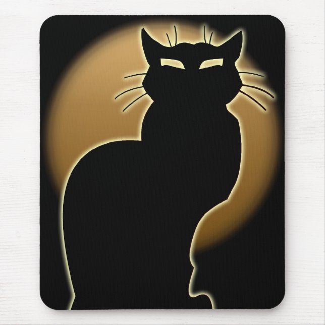 Tapis De Souris Mousepads Amoureux des chats - Carte de souris Cat (Devant)