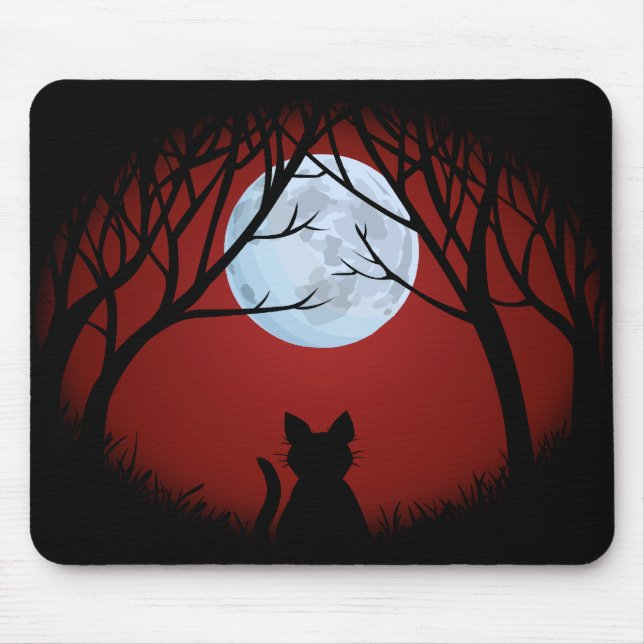 Tapis De Souris Mousepads Amoureux des chats - Carte de souris Cat (Devant)