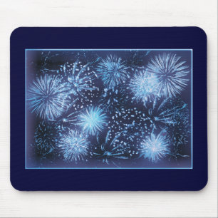 Tapis De Souris Mousepads de feux d'artifice