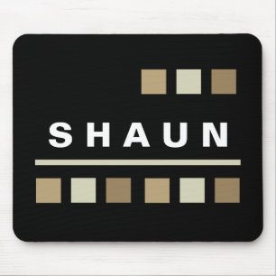 Tapis De Souris Mousepads personnalisé - noir