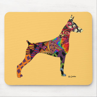 Tapis De Souris Mousepads pour des amants de dobermann