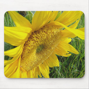 Tapis De Souris Mousepée de tournesol jaune