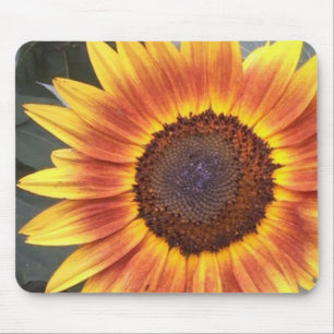 Tapis De Souris Mousepée de tournesol jaune N orange